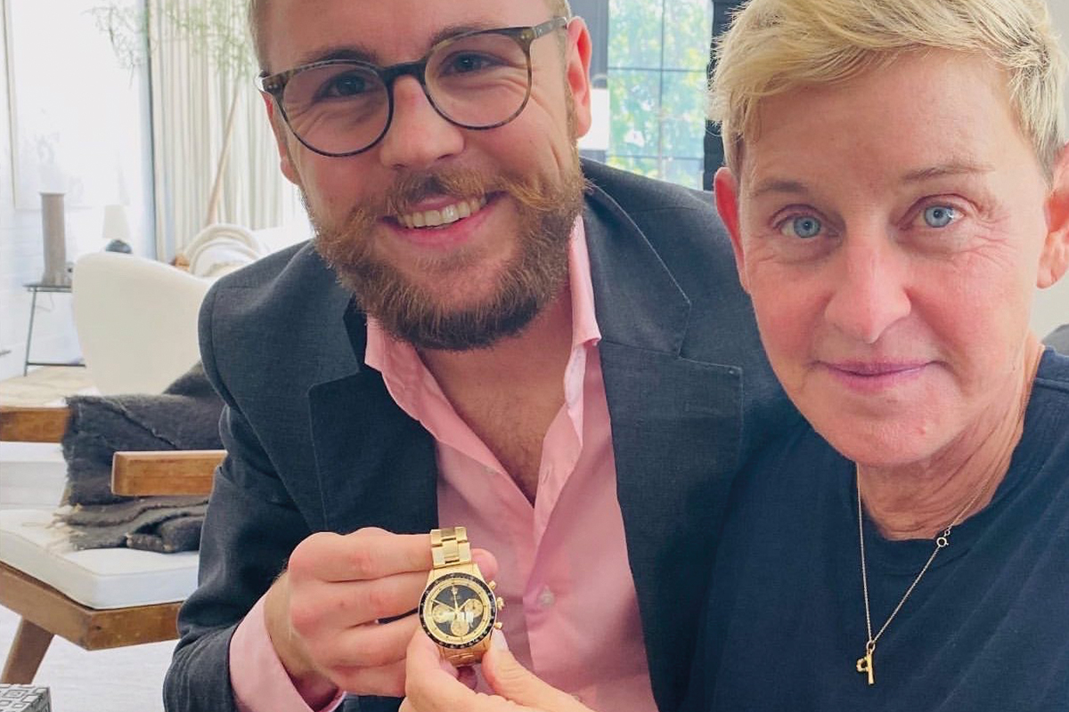 Ellen DeGeneres e la passione per i Rolex vintage