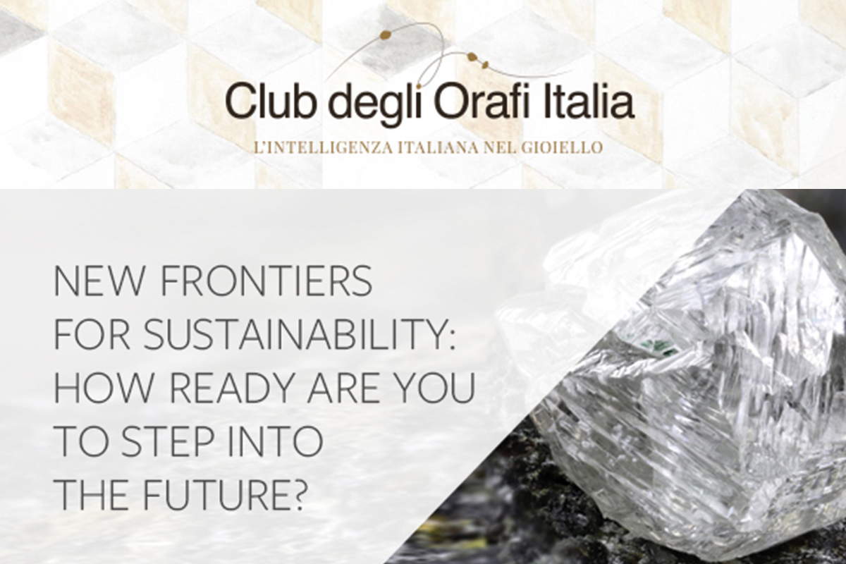 Nuove frontiere della sostenibilità: il convegno del Club degli Orafi